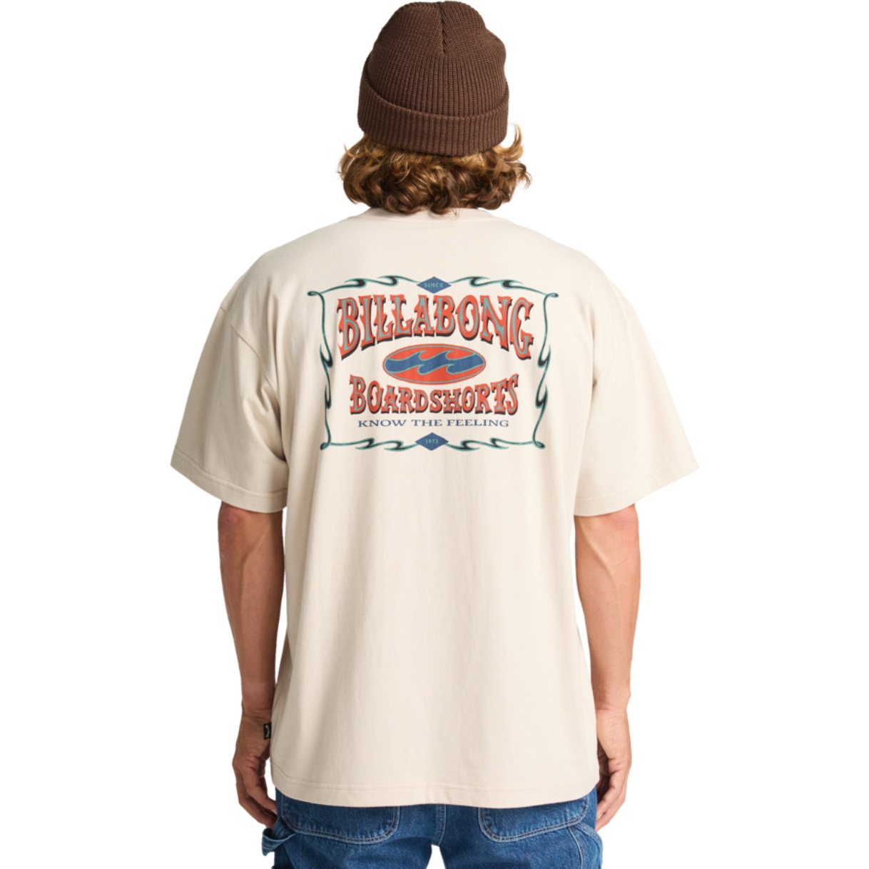 2025 Billabong Double Spread OG T-shirt Til Mænd 24A353518 - Chino